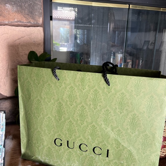 Gucci Black and Cream Heeled Boots - Picture 2 of 5